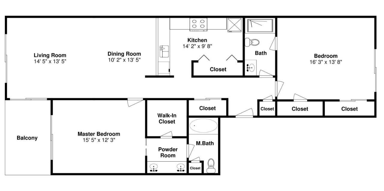 Edgewater 1808 Apartment *